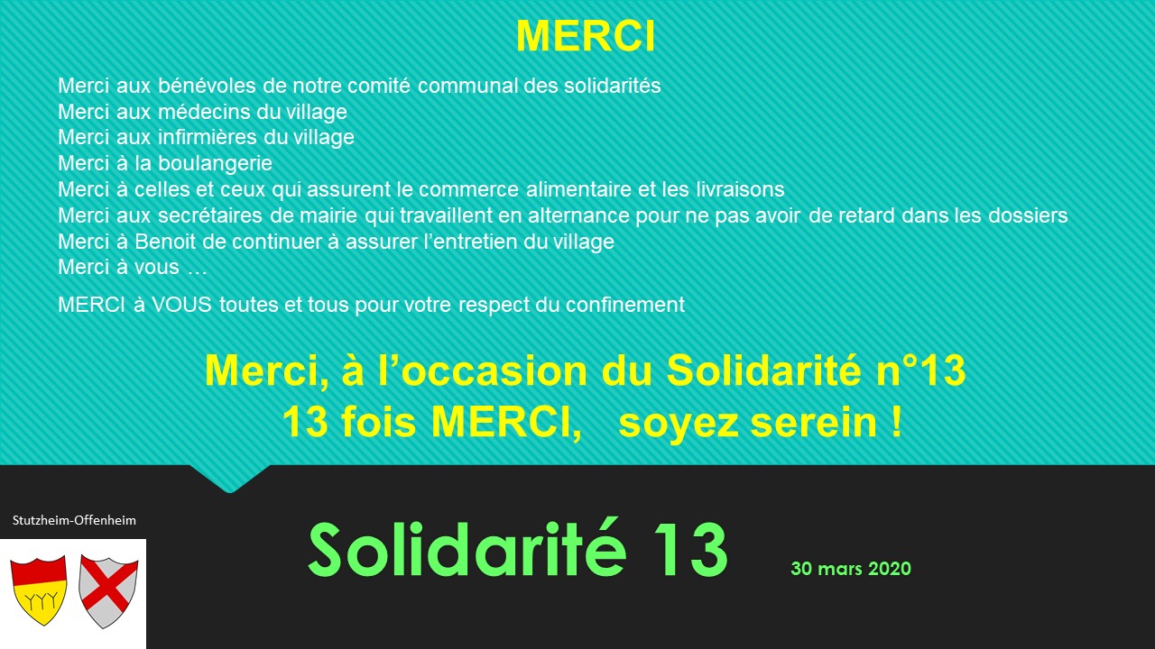 Solidarité 13