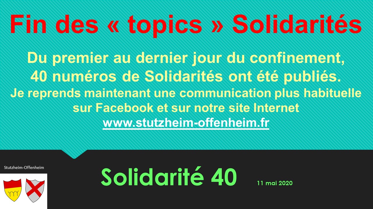 Solidarité 40