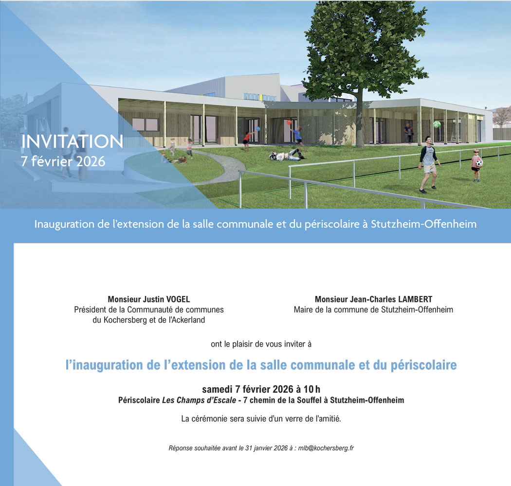 inauguration ALSH et salle SO2026